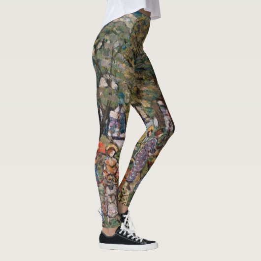 Im Rahmen der Bäume von Maurice Prendergast, Fine Leggings (Rechts)