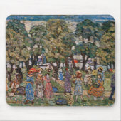 Im Rahmen der Bäume von Maurice Prendergast, Fine Mousepad (Vorne)