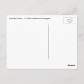 Im Rahmen der Bäume von Maurice Prendergast, Fine Postkarte (Rückseite)