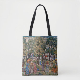 Im Rahmen der Bäume von Maurice Prendergast, Fine Tasche