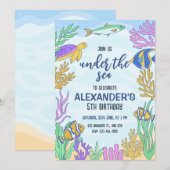 Im Rahmen der Einladung zum Geburtstag im Meer, Me (Vorne/Hinten)