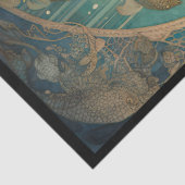 Im Rahmen der Meerjungfisch Art Decoupage Seidenpapier (Ausschnitt)