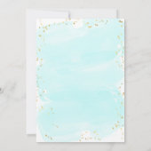 Im Rahmen der Meerjungfrau-Aufforderung Einladung (Rückseite)