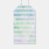 Im Rahmen der Meerjungfrau Birthday Gunst Geschenkanhänger (Rückseite)