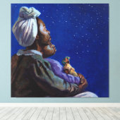 Im Rahmen der Mitternacht-Blues 2003 Leinwanddruck (Insitu (Holzboden))