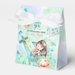Im Rahmen der Sea Mermaid Birthday Favor Box Geschenkschachtel