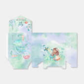 Im Rahmen der Sea Mermaid Birthday Favor Box Geschenkschachtel (Ungefaltet)
