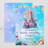 Im Rahmen der "Sea Watercolor"-Einladung des Kinde Einladung (Vorne/Hinten)