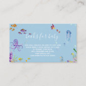 Im Rahmen der Seebücher für die Beifahrscheinkarte Visitenkarte (Vorderseite)