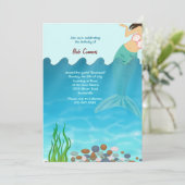 Im Rahmen der Seeeinladung Einladung (Stehend Vorderseite)