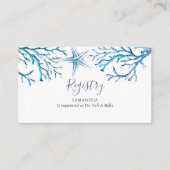 Im Rahmen der Seeregisterumrandung Begleitkarte (Vorderseite)