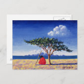 Im Rahmen des Acacia Tree 1991 Postkarte (Vorne/Hinten)