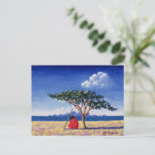 Im Rahmen des Acacia Tree 1991 Postkarte (Stehend Vorderseite)