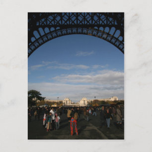 Im Rahmen des Eiffelprogramms Postkarte