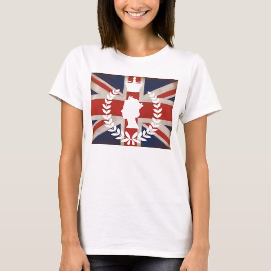Im Rahmen des HM QE2 Diamond Jubilee T-Shirt (Vorderseite)
