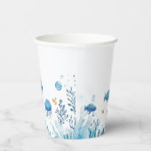 Im Rahmen des Meerespapiers Pappbecher (Rechts)