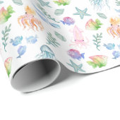 Im Rahmen des Meeresschutzpapiers Geschenkpapier (Rolleneckpunkt)