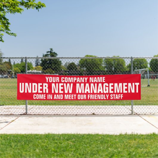 Im Rahmen des neuen Geschäftsbereichs Management Banner (Insitu)