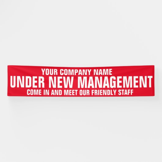 Im Rahmen des neuen Geschäftsbereichs Management Banner (Horizontal)