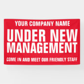 Im Rahmen des neuen Management-Business-Signaturba Banner (Horizontal)