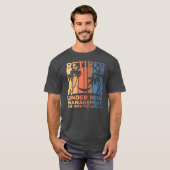 Im Rahmen des neuen Managements Funny Vater Semi R T-Shirt (Vorne ganz)