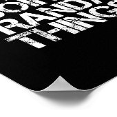 I'm Randy Doing Randy Things Shirt Funny Christmas Poster (Ecke)