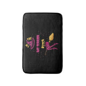 Im Rat Terrier Hexenmeister Halloween Matching Badematte (Vorderseite Vertikal)