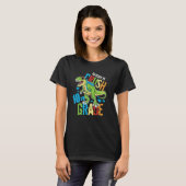 I'm Ready To Crush 10th Grade Dinosaur Rex Back To T-Shirt (Vorne ganz)