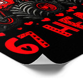 I'm Ready To Crush 67 Hearts Monster Truck 6 7 Val Poster (Ecke)