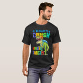 I'm Ready To Crush Kindergarten Dinosaur Back To S T-Shirt (Vorne ganz)