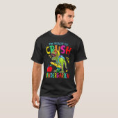 I'm Ready To Crush Kindergarten Dinosaur Back To S T-Shirt (Vorne ganz)