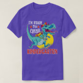 Im Ready To Crush Kindergarten Dinosaur Boys Back T-Shirt (Design vorne)