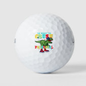 I'm Ready To Crush Second Grade Dinosaur Back To S Golfball (Vorderseite)