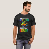 I'm Ready To Crush Second Grade Dinosaur First Day T-Shirt (Vorne ganz)