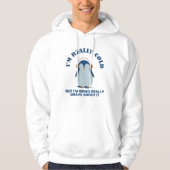 I'm Really Cold But I'm Being Really Brave About I Hoodie (Vorderseite)