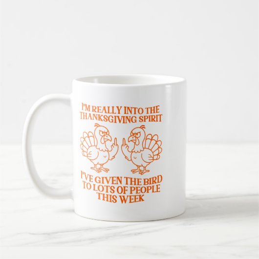 I'm Really Into The Thanksgiving Srit I've Given T Kaffeetasse (Links)