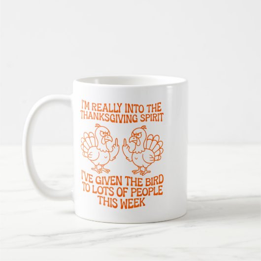 I'm Really Into The Thanksgiving Srit I've Given T Kaffeetasse (Links)