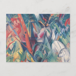 Im Regen, 1912 Postkarte