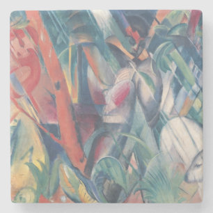 Im Regen 1912 Steinuntersetzer