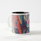 Im Regen 1912 Zweifarbige Tasse (Vorderseite Links)