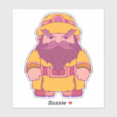 Im Regen Aufkleber (Blatt)