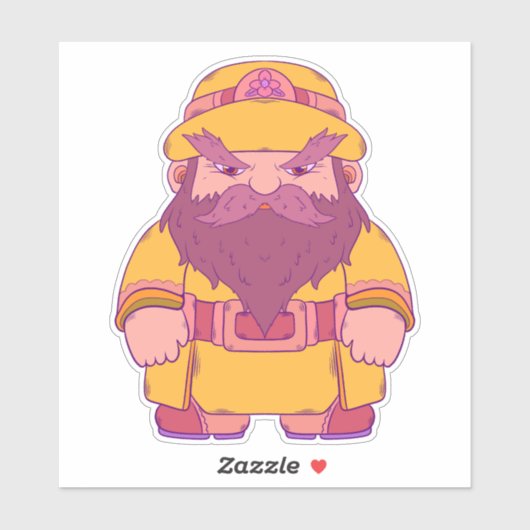 Im Regen Aufkleber (Blatt)