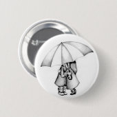 im Regen Button (Vorne & Hinten)