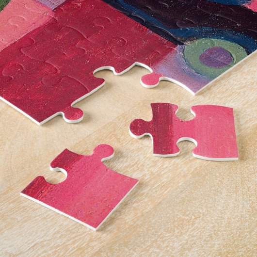 Im Regen lagern | Ernst Ludwig Kirchner Puzzle (Seite)