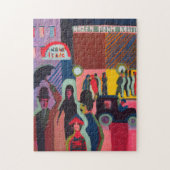 Im Regen lagern | Ernst Ludwig Kirchner Puzzle (Vertikal)