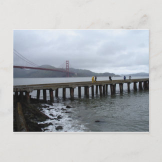 Im Regen Postkarte