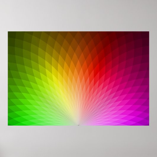 Im Regenbogen (Farbe 2) Poster (Vorne)