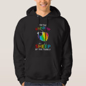 Im Regenbogenschaf der Familie Plus Größe 2XL 3 Hoodie (Vorderseite)