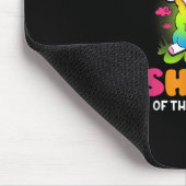 Im Regenbogenschaf | Niedliche Schafhaltung Mousepad (Ecke)