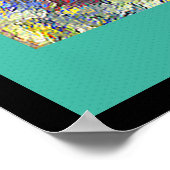 Im Regenplakat Poster (Ecke)